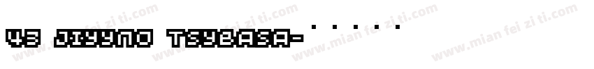 43 JiYyno Tsybasa字体转换
